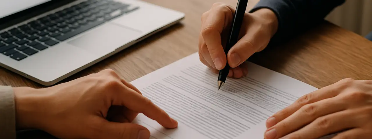 Podpisanie umowy o pracę