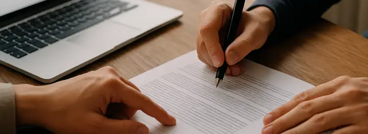 Podpisanie umowy o pracę