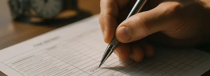 Poprawne wypełnianie karty ewidencji czasu pracy
