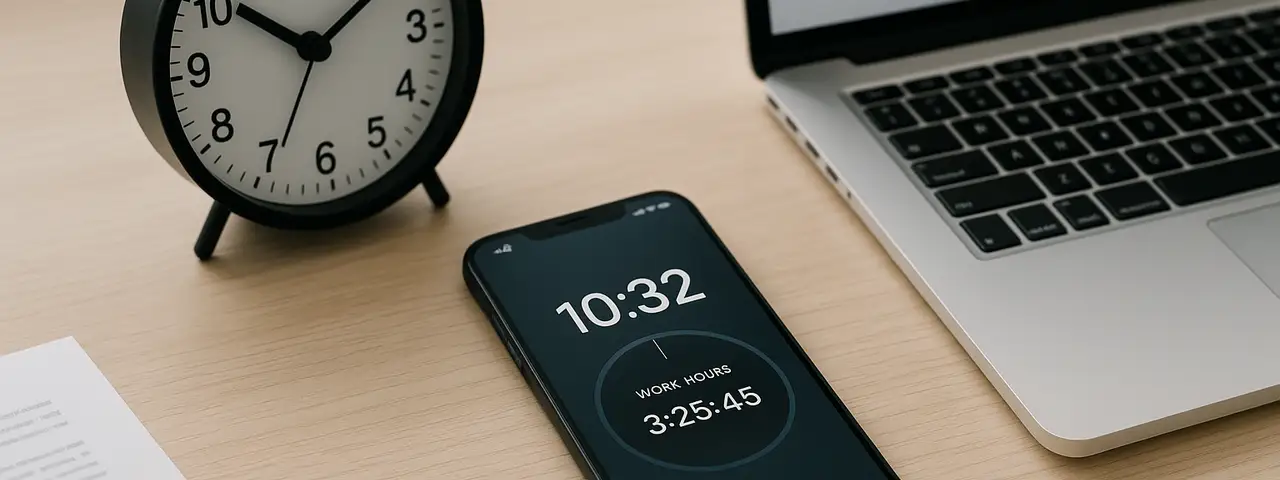 Aplikacja do mierzenia czasu pracy