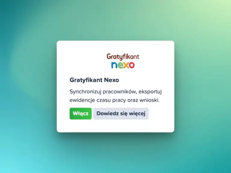 Integracja Gratyfikant NEXO