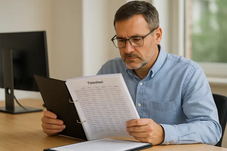 Manager analizujący listy obecności