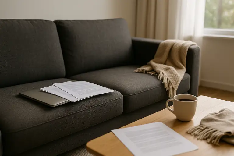 Odpoczynek po pracy w domu