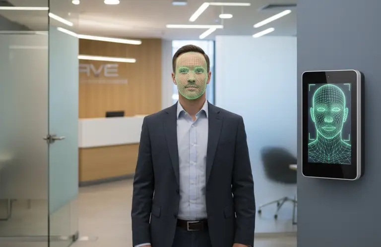 Rejestracja twarzy w ewidencji czau pracy