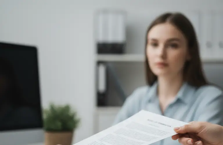 Wręczenie wypowiedzenia umowy o pracę